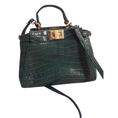 fendi micro peekaboo replica|fendi peekaboo crocodile.